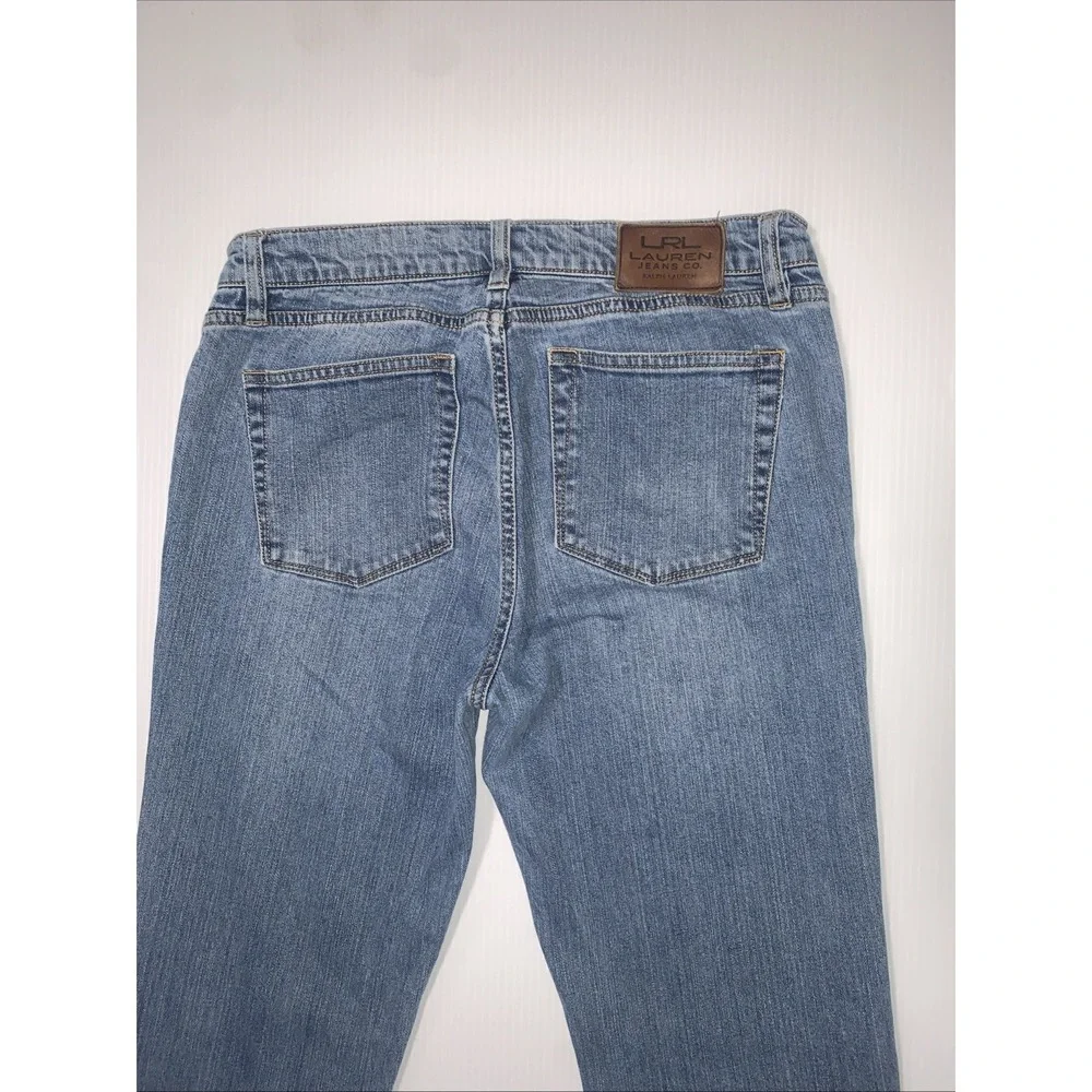 Ralph‎ Lauren Jeans Co Premium Jeans Womens 4 Classic Straight Light Wash